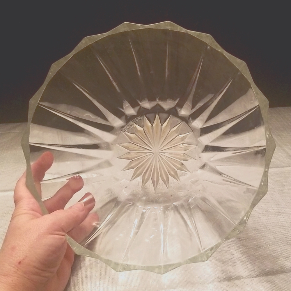 Arcoroc France Diamond Dessert Bowl Vintage